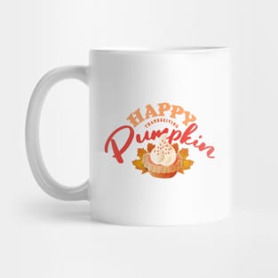 Happy Thanksgiving Pumpkin Pie Mug